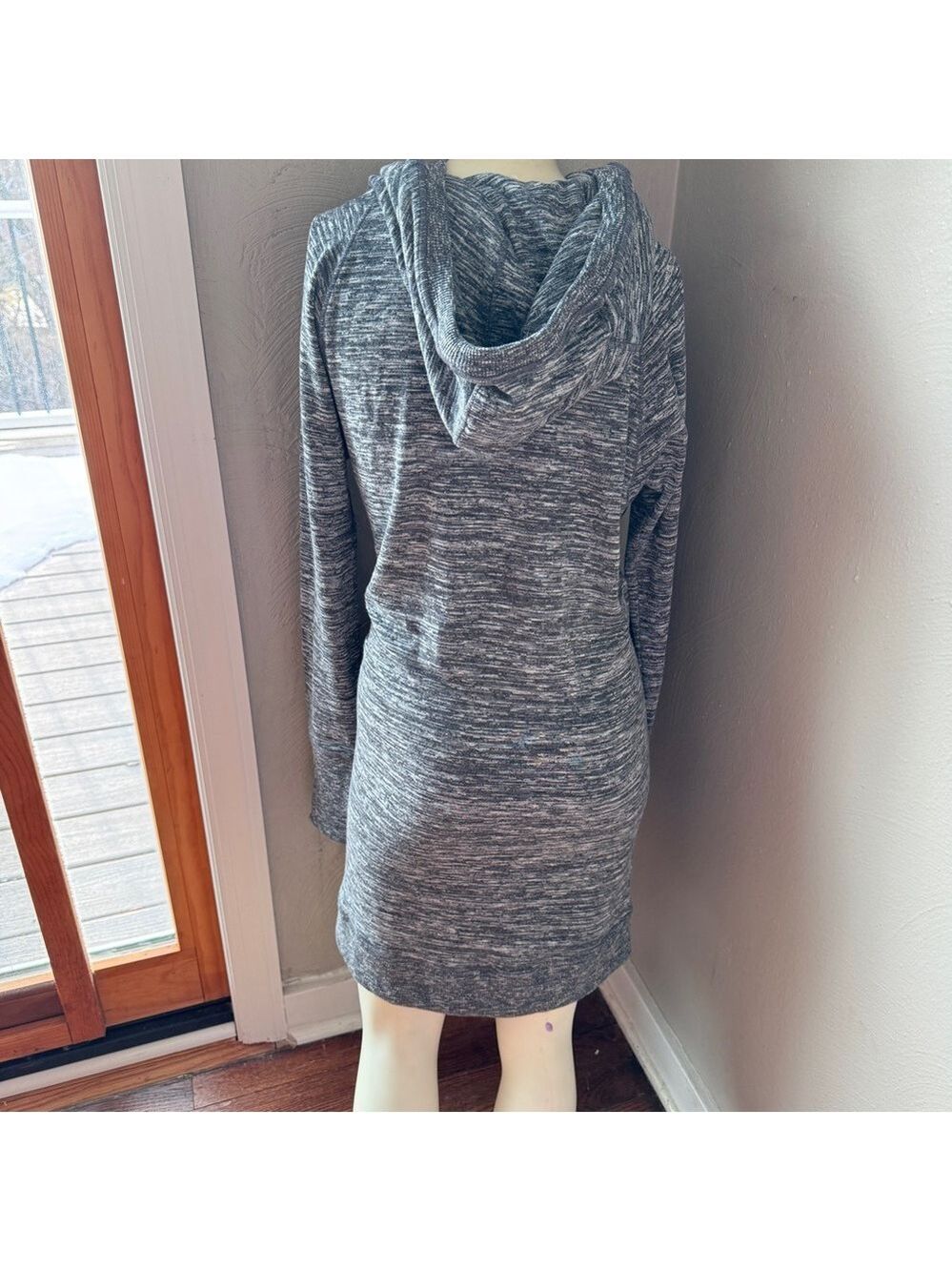 Athleta hooded gray casual dress size small nwot - Picture 5 of 16